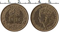 Продать Монеты Западная Африка 2 шиллинга 1946 Латунь