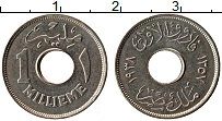 Продать Монеты Египет 1 миллим 1938 Медно-никель