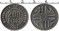 Продать Монеты Колумбия 200 песо 2011 Медно-никель
