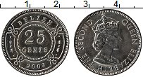 Продать Монеты Белиз 25 центов 2003 Медно-никель