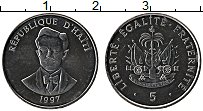 Продать Монеты Гаити 5 сентим 1997 Сталь покрытая никелем