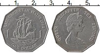 Продать Монеты Карибы 1 доллар 1991 Медно-никель