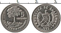 Продать Монеты Гватемала 5 сентаво 1987 Медно-никель