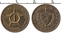 Продать Монеты Куба 1 сентаво 1943 Латунь