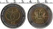Продать Монеты Папуа-Новая Гвинея 2 кины 2008 Биметалл