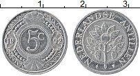 Продать Монеты Антильские острова 5 центов 1991 Алюминий