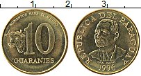 Продать Монеты Парагвай 10 гуарани 1996 Медно-никель