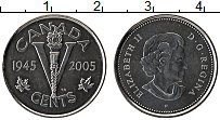 Продать Монеты Канада 5 центов 2005 Медно-никель