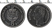 Продать Монеты Венесуэла 5 боливар 1977 Медно-никель