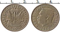 Продать Монеты Гаити 10 сантим 1958 Медно-никель