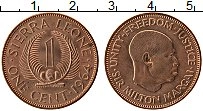 Продать Монеты Сьерра-Леоне 1 цент 1964 Медь