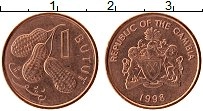Продать Монеты Гамбия 1 бутут 1998 