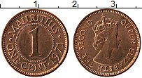 Продать Монеты Маврикий 1 цент 1970 Медь