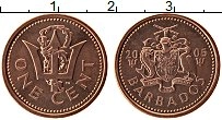 Продать Монеты Барбадос 1 цент 2005 Медь
