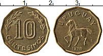Продать Монеты Уругвай 10 сентесим 1976 