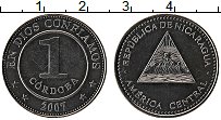 Продать Монеты Никарагуа 1 кордоба 2007 Сталь покрытая никелем