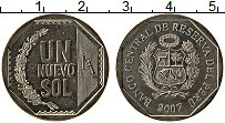 Продать Монеты Перу 1 соль 2008 Медно-никель