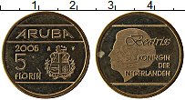 Продать Монеты Аруба 5 флоринов 2005 Бронза