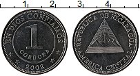 Продать Монеты Никарагуа 1 кордоба 2002 Сталь покрытая никелем