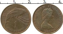 Продать Монеты Аскенсион 1 пенни 1984 Медь