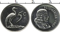 Продать Монеты ЮАР 5 центов 1967 Медно-никель