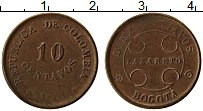 Продать Монеты Колумбия 10 сентаво 1901 Медь