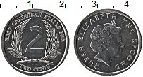 Продать Монеты Карибы 2 цента 2002 Алюминий