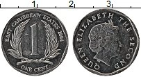 Продать Монеты Карибы 1 цент 2004 Алюминий