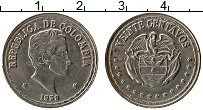 Продать Монеты Колумбия 20 сентаво 1960 Медно-никель