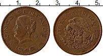 Продать Монеты Мексика 5 сентаво 1946 Бронза