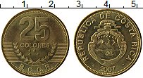 Продать Монеты Коста-Рика 25 колон 2005 Латунь
