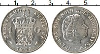 Продать Монеты Антильские острова 1 гульден 1952 Серебро