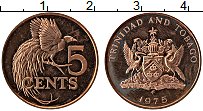 Продать Монеты Тринидад и Тобаго 5 центов 1995 Медь