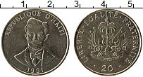 Продать Монеты Гаити 20 центов 1991 