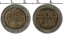 Продать Монеты Колумбия 500 песо 1994 Биметалл