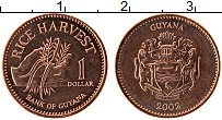 Продать Монеты Гайана 1 доллар 2002 Бронза