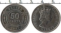 Продать Монеты Белиз 50 центов 1991 Медно-никель