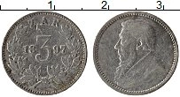 Продать Монеты ЮАР 3 пенса 1897 Серебро