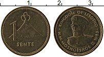 Продать Монеты Лесото 1 сенте 1979 Латунь
