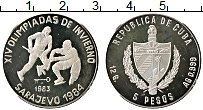 Продать Монеты Куба 5 песо 1983 Серебро