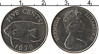 Продать Монеты Бермудские острова 5 центов 1975 Медно-никель