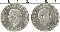 Продать Монеты Дания 2 кроны 1958 Серебро