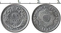 Продать Монеты Перу 1 сентаво 1957 Цинк