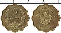 Продать Монеты Ливия 5 миллим 1965 Латунь