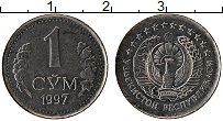 Продать Монеты Узбекистан 1 сом 1997 Медно-никель