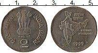 Продать Монеты Индия 2 рупии 1995 Медно-никель