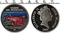 Продать Монеты Острова Кука 1 доллар 2000 Медно-никель