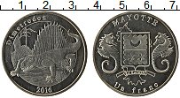 Продать Монеты Майотта 1 франк 2016 Медно-никель