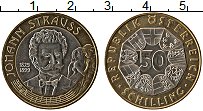 Продать Монеты Австрия 50 шиллингов 1999 Биметалл