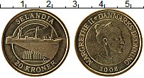 Продать Монеты Дания 20 крон 2008 Латунь